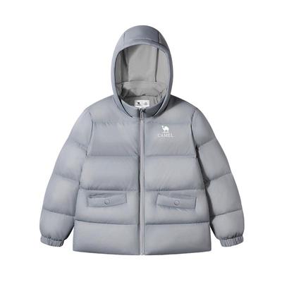 骆驼儿童羽绒服大童保暖连帽外套