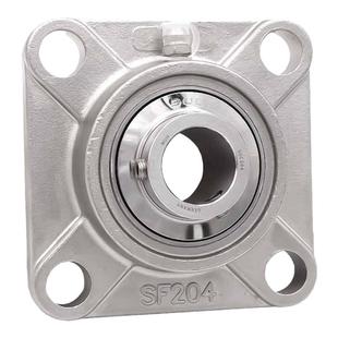 进口方形外球面不锈钢轴承SUCF204 205 206 207 208 209 210 211
