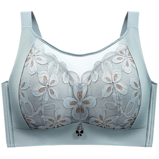 250斤大胸罩杯防下垂C杯D杯E杯上托薄款抹胸内衣50码115码无钢圈