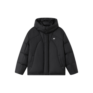 FORNINES可拆连帽90白鸭绒羽绒服男款冬季防水加厚防寒外套情侣女