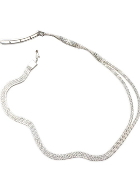 双层分裂开叉Choker项链