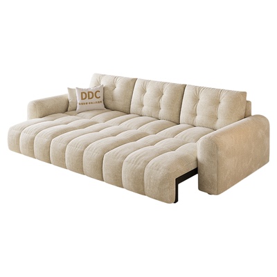 DDC奶油风智能沙发床