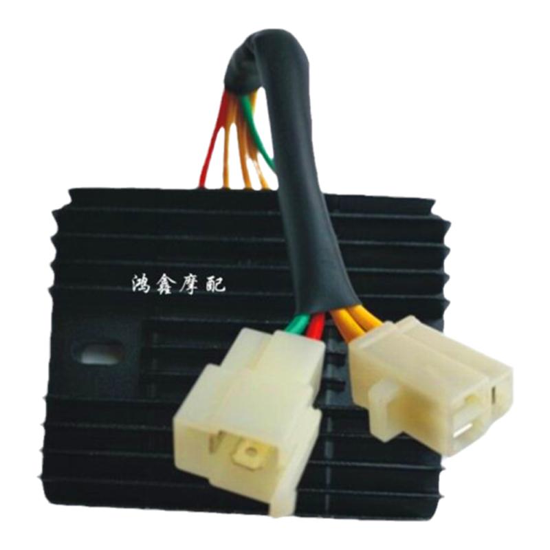摩托车整流器稳压器大功率12V5线6线125 150 175 200 250 300 350