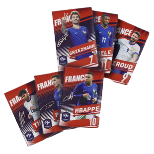 【官方正版】法国国家队｜球员笔记本肖像记事本欧洲杯款姆巴佩