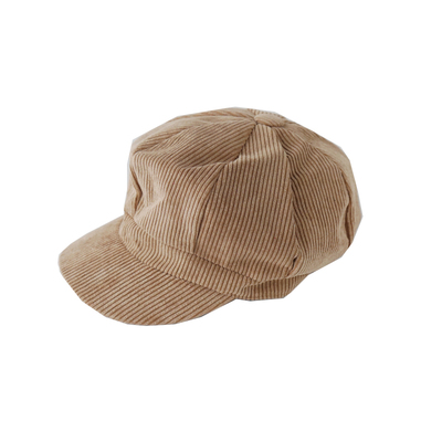 报童帽基础款女灯芯绒复古风