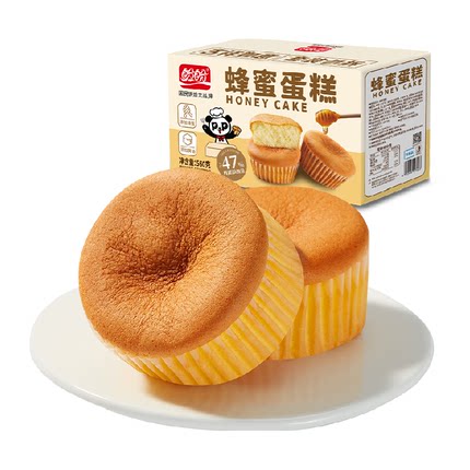 盼盼蜂蜜蛋糕点心健康早餐面包整