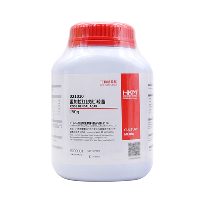 虎红（孟加拉）琼脂培养基孟加拉固体干粉型BR250g/瓶021010环凯