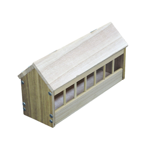 买一送一桐木食槽信鸽下料器实木食槽喂食加厚食槽赛鸽子食槽鸽具