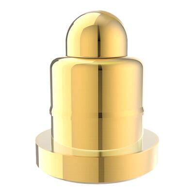 pogopin黄铜镀金充电触点smt蓝牙天线顶针直径1.8-2高2-3.9mm贴片