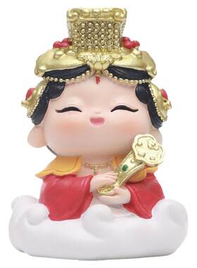欢喜神仙摆件好运莲莲如来小佛祖
