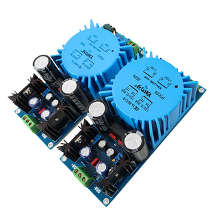 LM317/LM337变压器输出可调稳压电路板套件可装Talema密封环牛