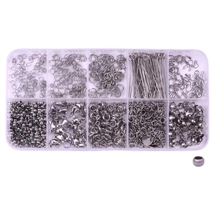 开口环扣圈保色18K包金银白金色单圈O圈C圈连接环DIY手作饰品配件