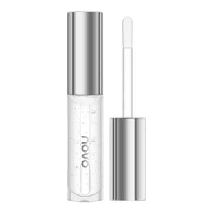 NOVO唇蜜玻璃唇 透明不沾杯 去死皮淡化嘟嘟唇纹镜面水光保湿唇釉