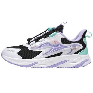 氢云|特步童鞋儿童跑步鞋春季网面透气女童运动鞋休闲大童鞋子