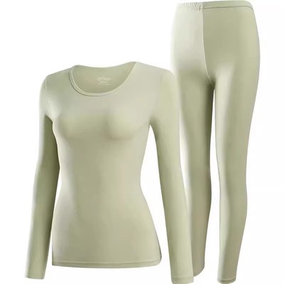 帕兰朵女士A类纯棉秋衣秋裤套装