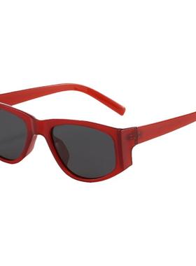 韩版方形休闲墨镜女高级感ins时尚大脸显瘦夏季遮阳防晒太阳镜潮