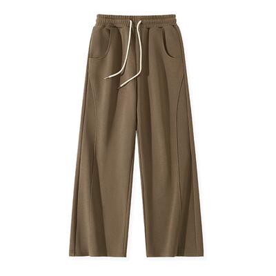 雪中飞春季女款休闲运动阔腿裤