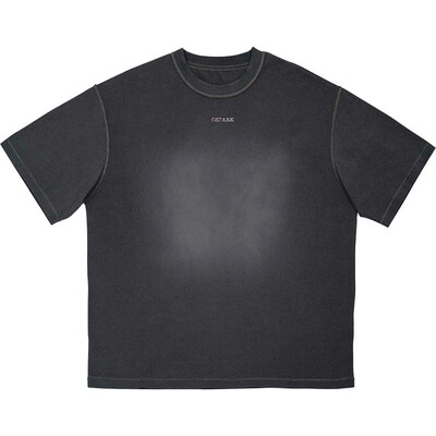 O3PARK水洗做旧印花短袖