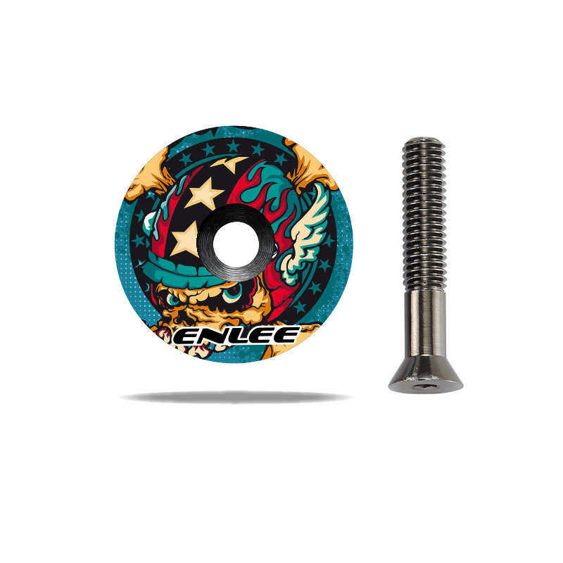 自行车碳纤维把立盖个性韩流公路山地车轻量碗组盖超轻车头碗上盖