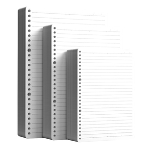 晨光活页纸b5活页本替芯a5活页内芯26孔横线方格错题本可拆卸活页夹笔记本加厚纸张替换芯20孔30孔不硌手活页