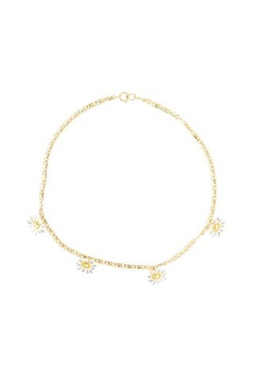 天然贝母雏菊项链白百何同款