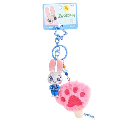 【官方正版】疯狂动物城钥匙扣
