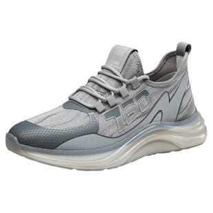 康奈官方男鞋透气网布鞋软底缓震网面运动休闲鞋时尚春季