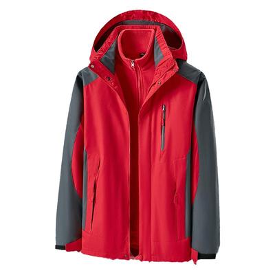 冲锋衣三合一防水男女外套