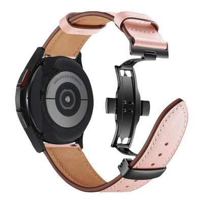 三星智能手表蝴蝶扣皮表带