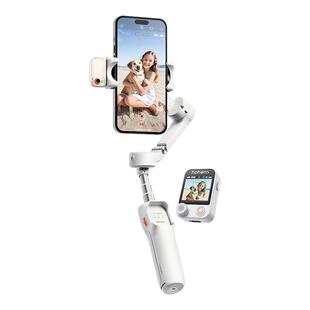 浩瀚V3Ultra宝妈记录手机防抖手持拍摄稳定器云台全自动360度旋转跟拍短视频vlog专用设备旅游自拍杆三脚支架