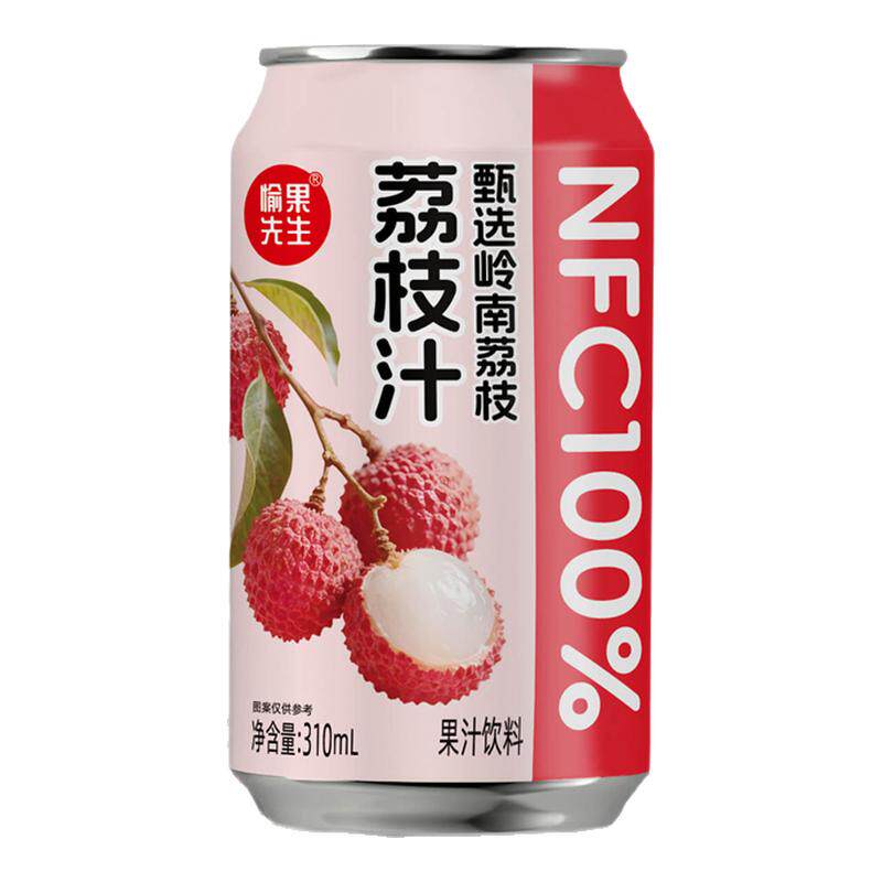 ������� NFC100%����֦֭ 0���� ������ե��װ ������ˬ��Ʒ  310ml*8 18.01Ԫ