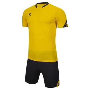 kelme卡尔美2025年新款男足球服套装短袖比赛训练空板定制球服