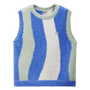 蕉内小热皮302++儿童毛衣冬季加厚保暖内搭男女童半边绒背心马甲