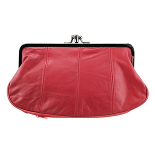 新款韩版手拿包女真皮纯色手机包学生卡包零钱包女士长款钱包简约