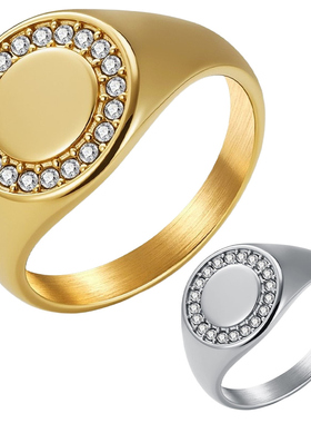 小号女戒5号欧美时尚手饰品钛钢