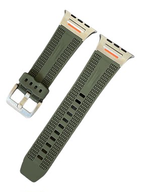iwatchs12金属改装硅胶运动表带