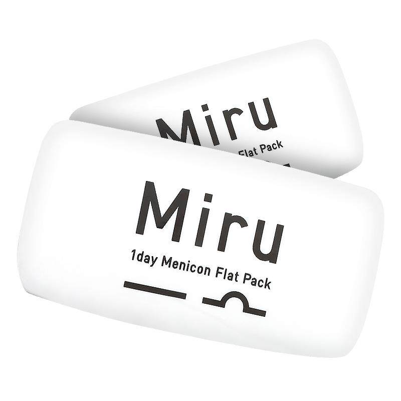 目立康日本Miru米如隐形近视眼镜日抛30片进口舒适官方旗舰店正品