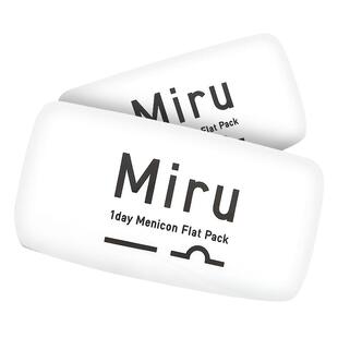 目立康日本Miru米如隐形近视眼镜日抛30片进口舒适官方旗舰店正品