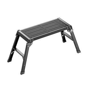 格美居梯子家用折叠露营户外置物加厚铝合金工作台多功能装修马凳