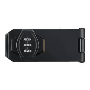 密码锁简易柜门抽屉插销锁免打孔玻璃门文件柜锁牌插销门锁门扣