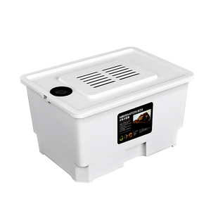 乌龟专用冬眠箱黄缘龟过冬保温苔藓保湿温度监控带隔板隔离防真茵