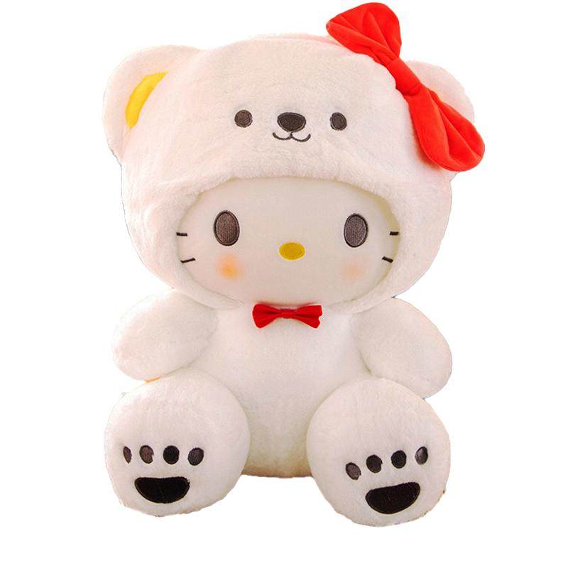 hellokitty玩偶公仔哈喽kt猫娃娃闺蜜生日礼物女友 七夕情人节