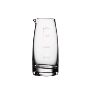 加厚白酒分酒器无把酒壶100ml家用小号红酒醒酒器红酒盛酒壶公杯