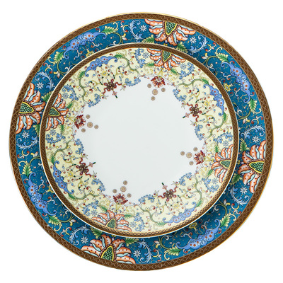 亚彩骨瓷摆台餐具套装