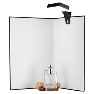 Selens/喜乐仕 摄影反光板卡纸A3口袋灯套装桌面美食静物拍照黑白背景板可折叠便携金银打光板补光板拍摄道具