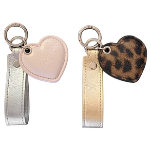 Rolincube原创油蜡皮爱心挂件手机壳挂链包包挂饰时尚高级个性ins