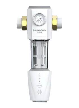汉斯顿净水器主管道稳压型前置家用厨房过滤器HP-L40全自动款