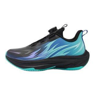 乔丹男童大童跑步鞋2025新年红色马年皮面防水减震户外专业运动鞋