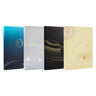 日本KOKUYO国誉天文学无线装订本硬面本加厚笔记本A5星球笔记本子初高中学生记事本横线商务办公学习本子