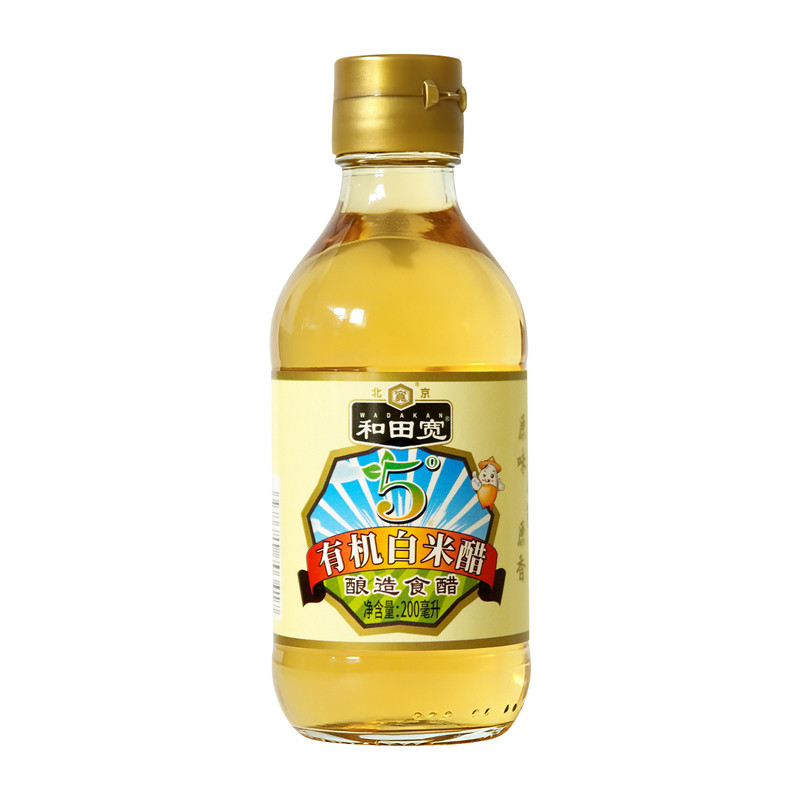 和田宽有机白米醋200ml